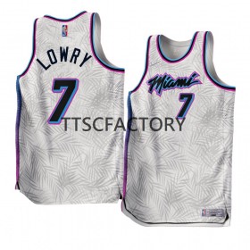 Dres Miami Heat Kyle Lowry 7 Nike 2022-23 Earned Edition Bijela Swingman - Muške